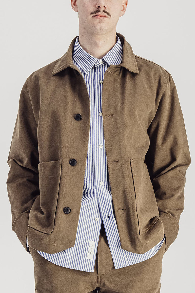 Parages Camel Dubliner Twill Jacket