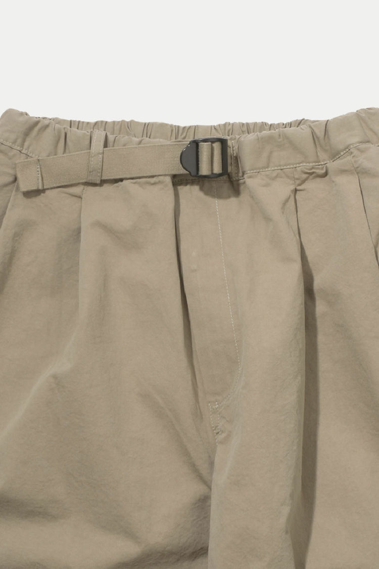 Kappy Beige Two Tuck Wide Pants