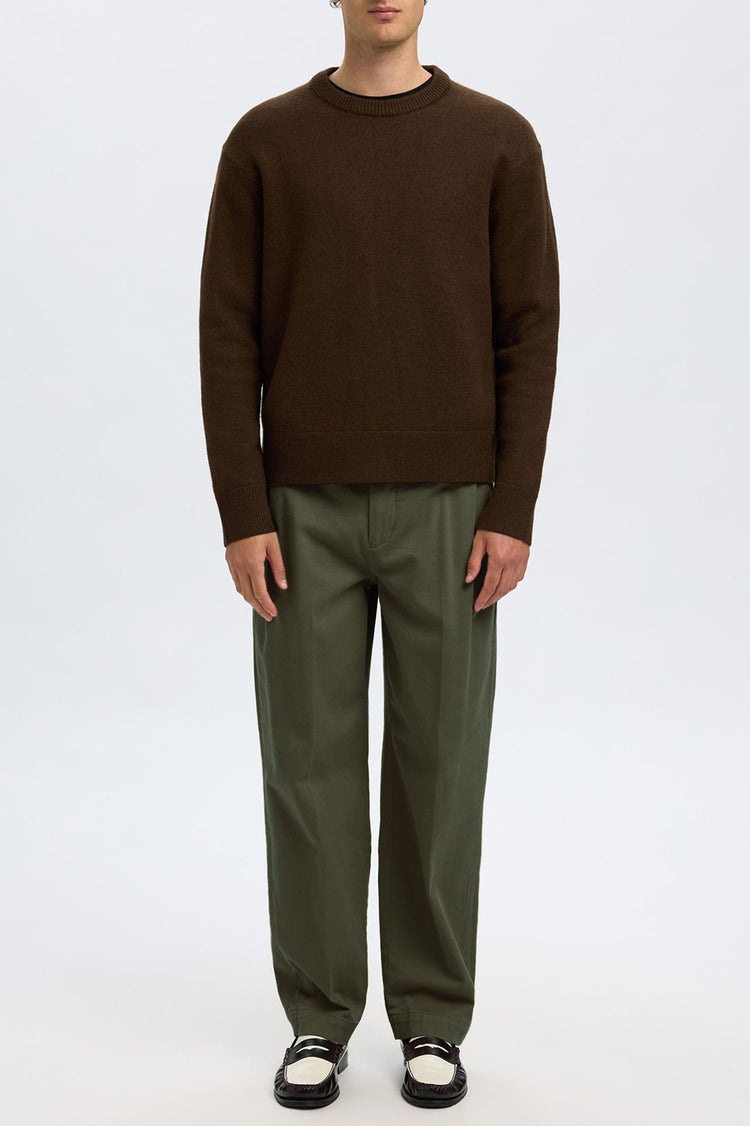 Selected Kalamata Loose Fit Mike Trousers