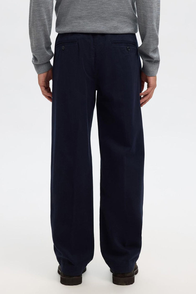 Selected Sky Captain Loose Fit Mike Trousers