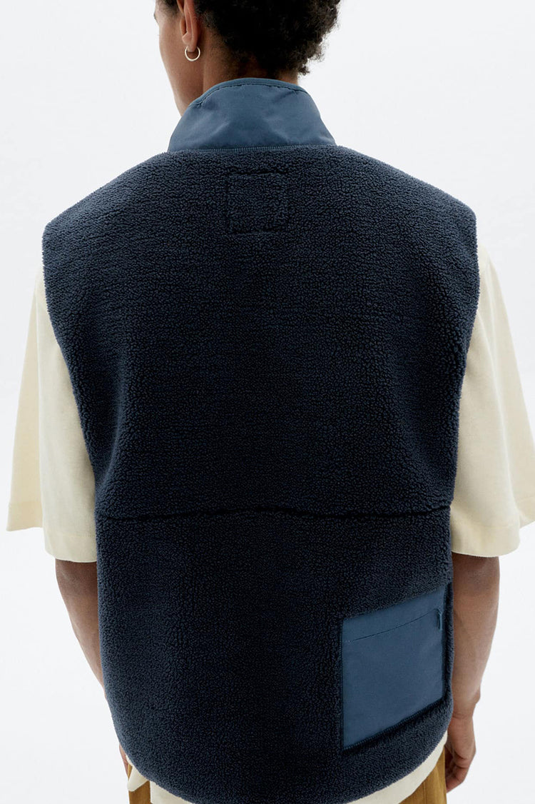 Thinking Mu Navy Craig Vest