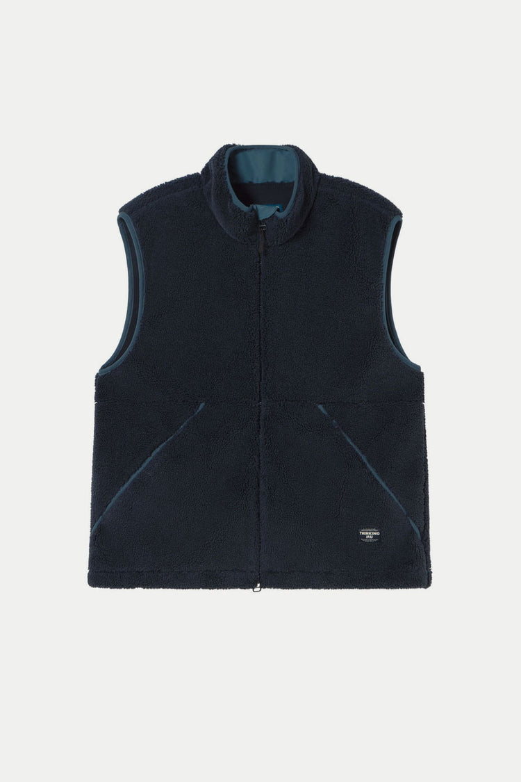 Thinking Mu Navy Craig Vest