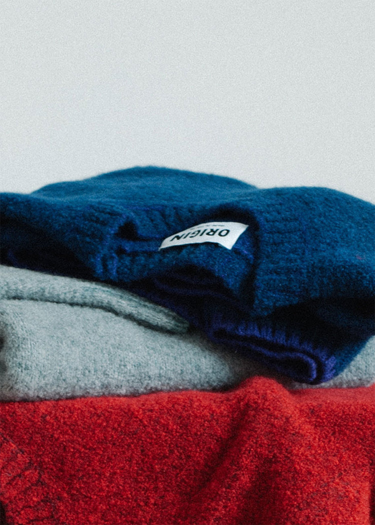 Origin Prussian Blue Picadilly Crew Neck Jumper