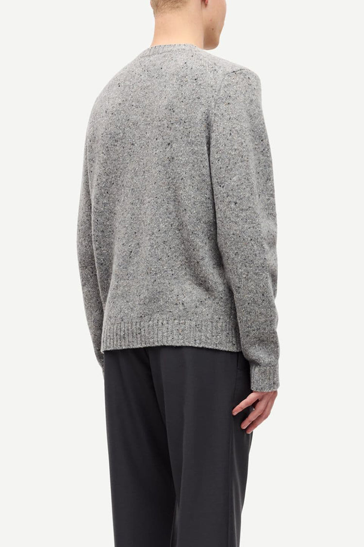 Samsøe Samsøe Grey Melange Sanataniel Sweater