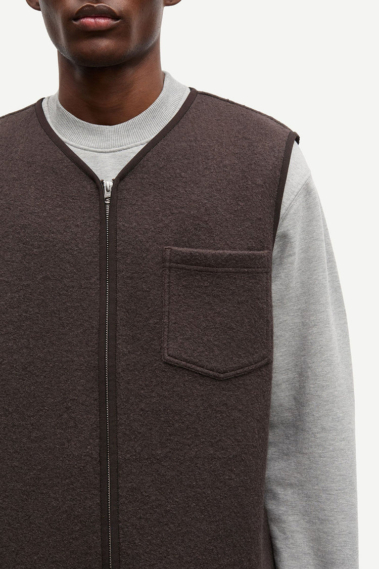 Samsøe Samsøe Turkish Coffee Sahannes Vest