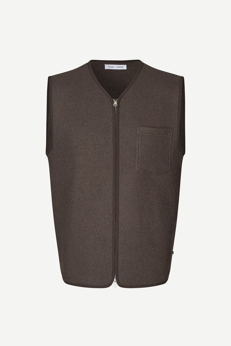 Samsøe Samsøe Turkish Coffee Sahannes Vest