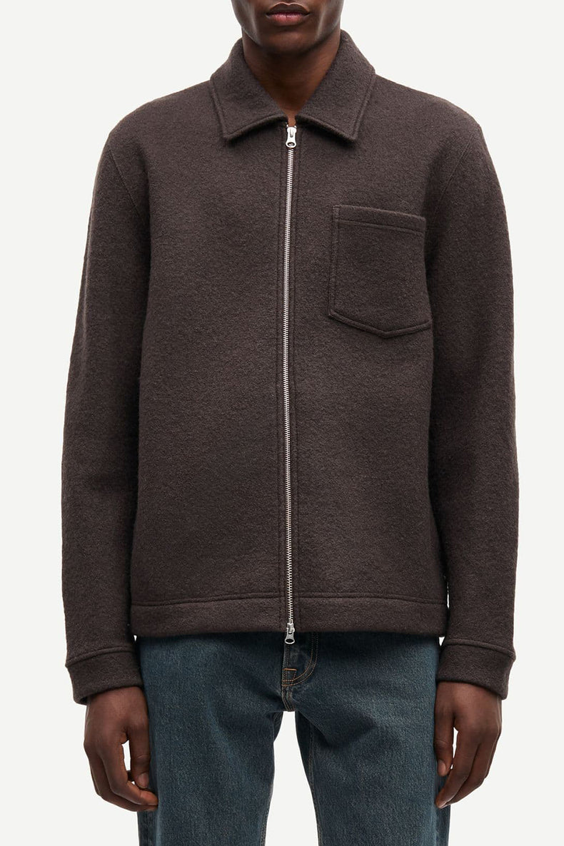 Samsøe Samsøe Turkish Coffee Hannes Full Zip