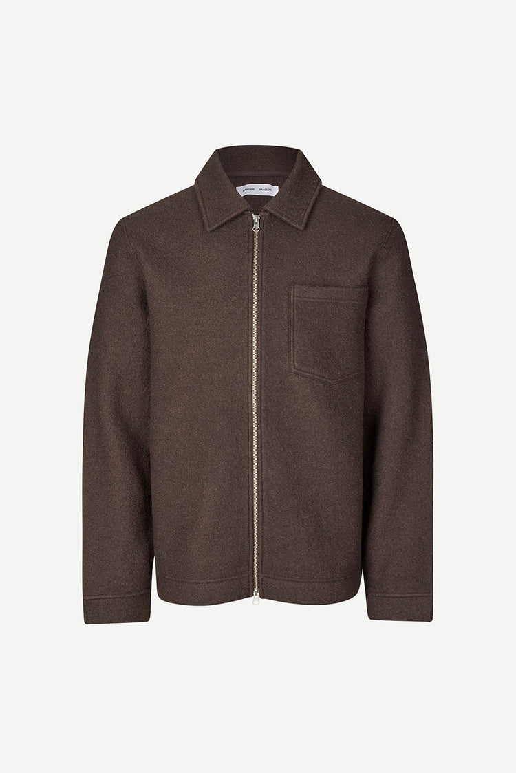 Samsøe Samsøe Turkish Coffee Hannes Full Zip