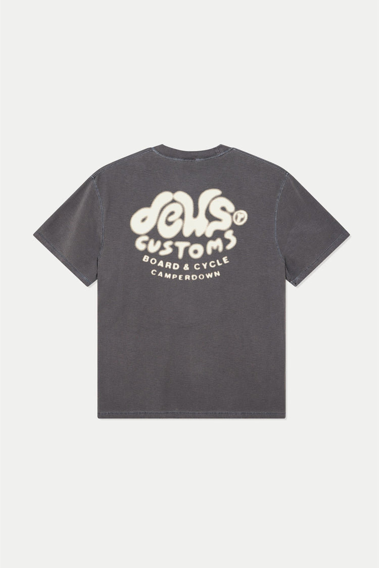 Deus Ex Machina Anthracite Debris Reverse T-Shirt