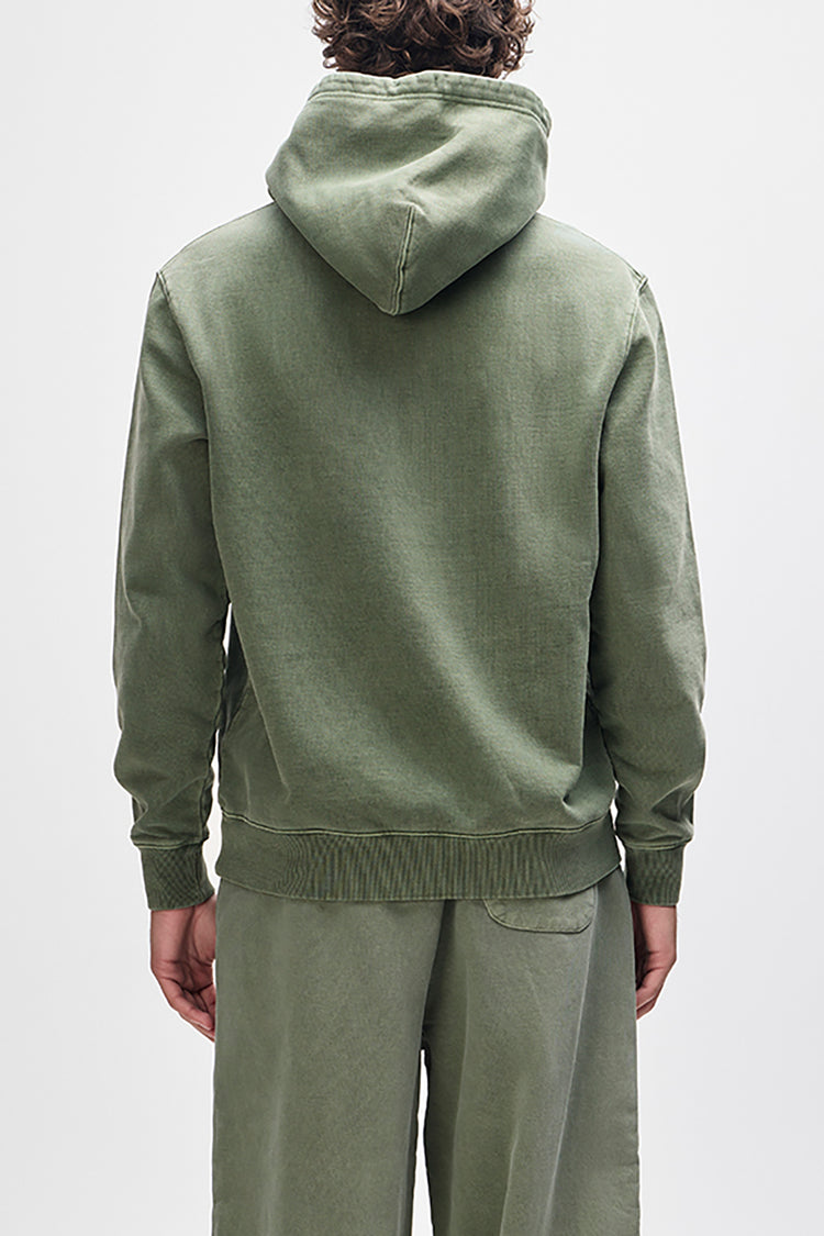 Deus Ex Machina Cypress Green Shield Dyed Hoodie