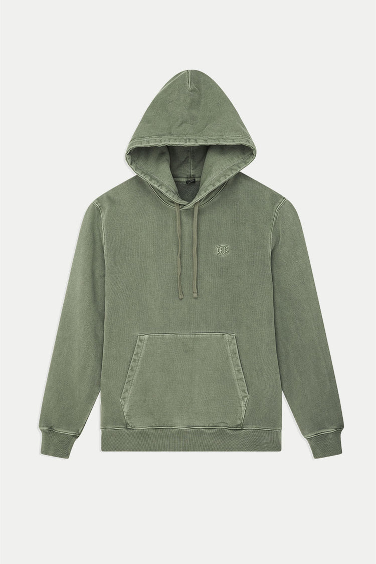 Deus Ex Machina Cypress Green Shield Dyed Hoodie