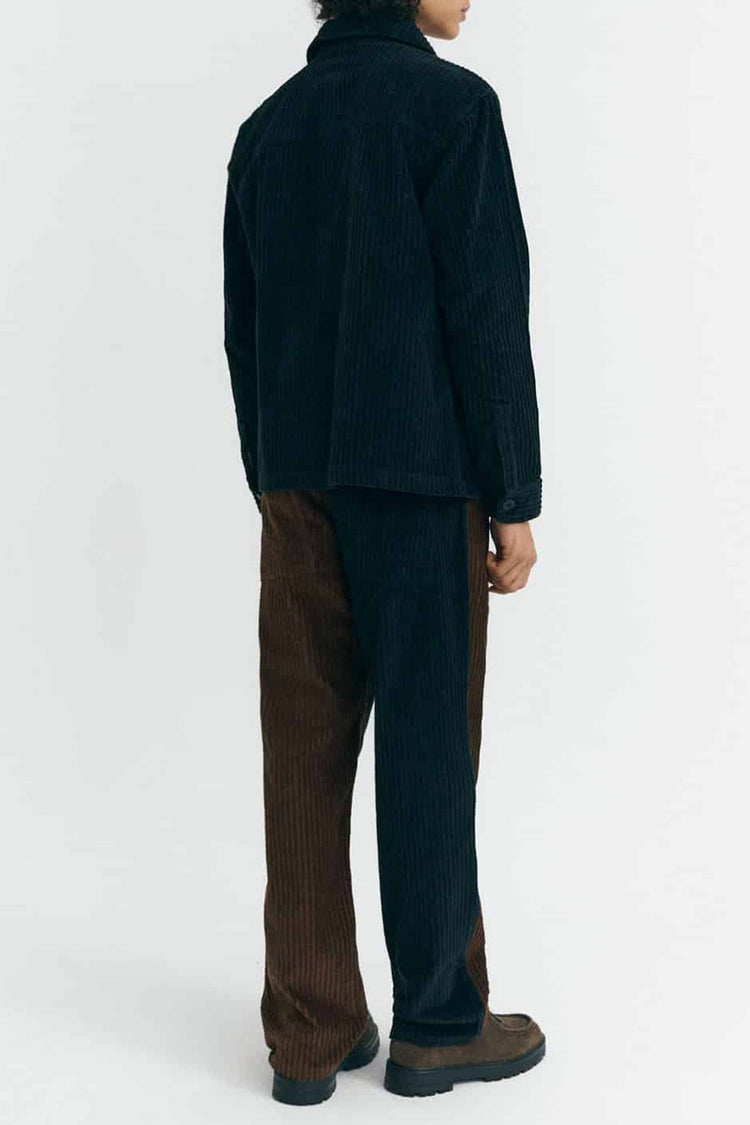 Thinking Mu Navy Corduroy Gabin Shirt