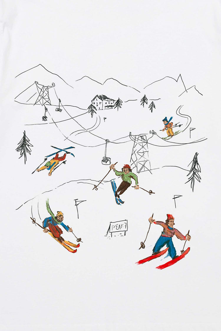 Edmmond Studios White Peak 7 T-Shirt