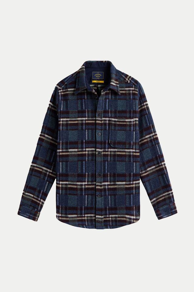 Portuguese Flannel Blue Virgo II Overshirt