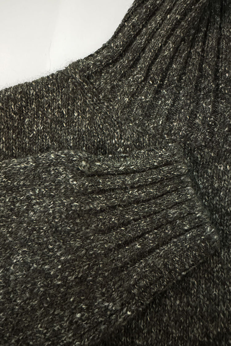 Gallia Knit Project Green Denison Turtleneck Jumper