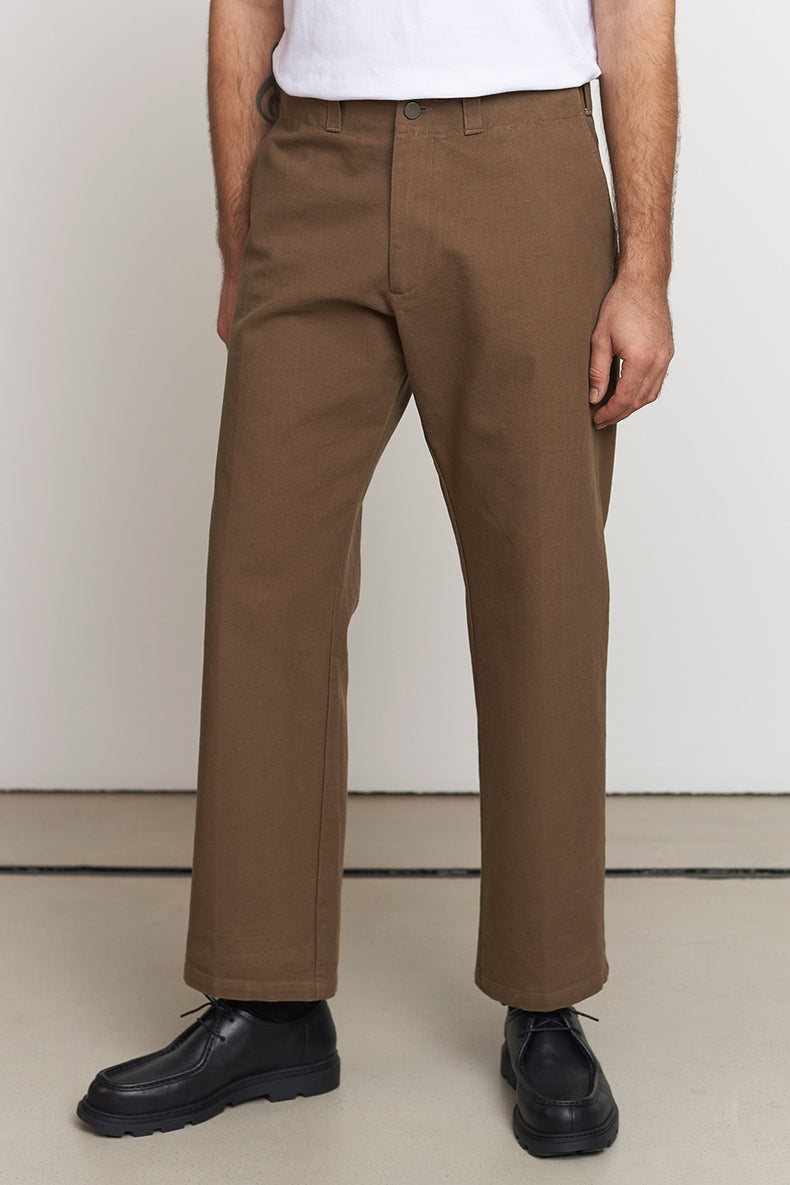 About Companions Caramel Eco Canvas Waban Trousers