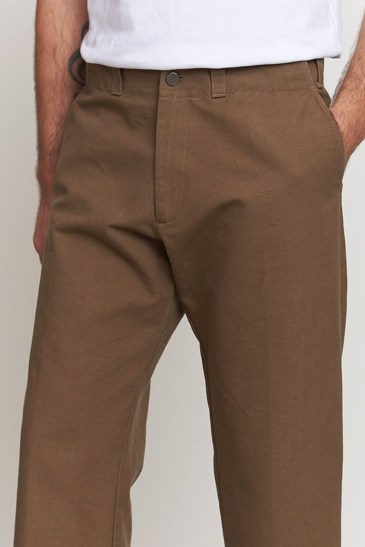 About Companions Caramel Eco Canvas Waban Trousers