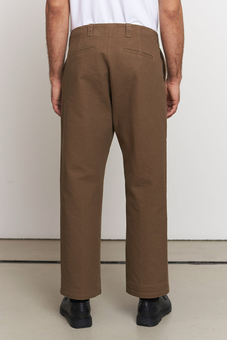 About Companions Caramel Eco Canvas Waban Trousers