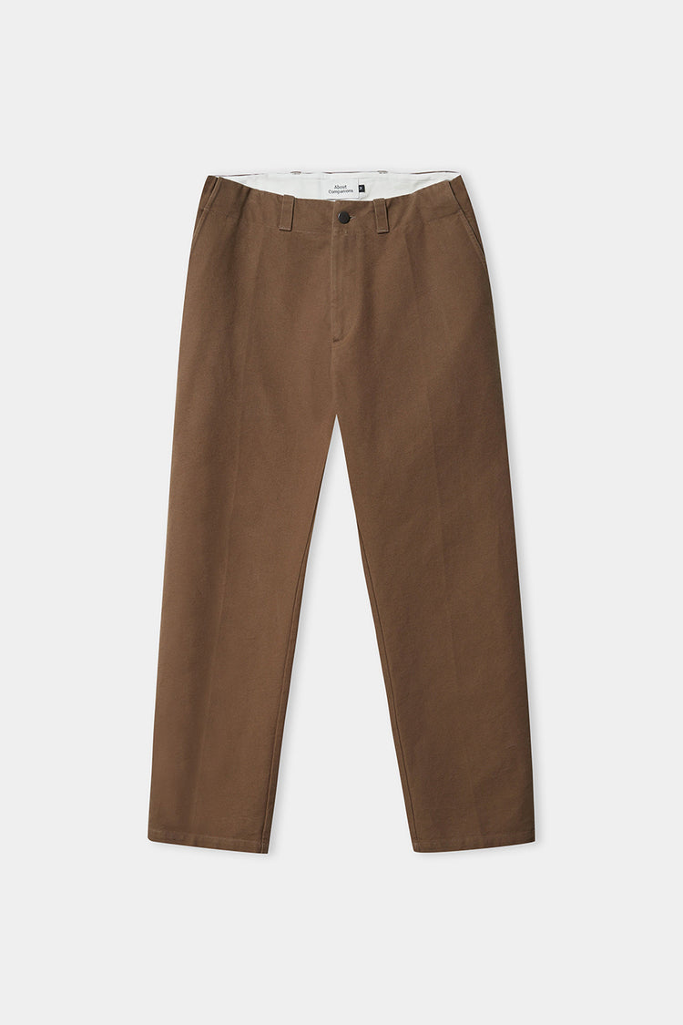 About Companions Caramel Eco Canvas Waban Trousers