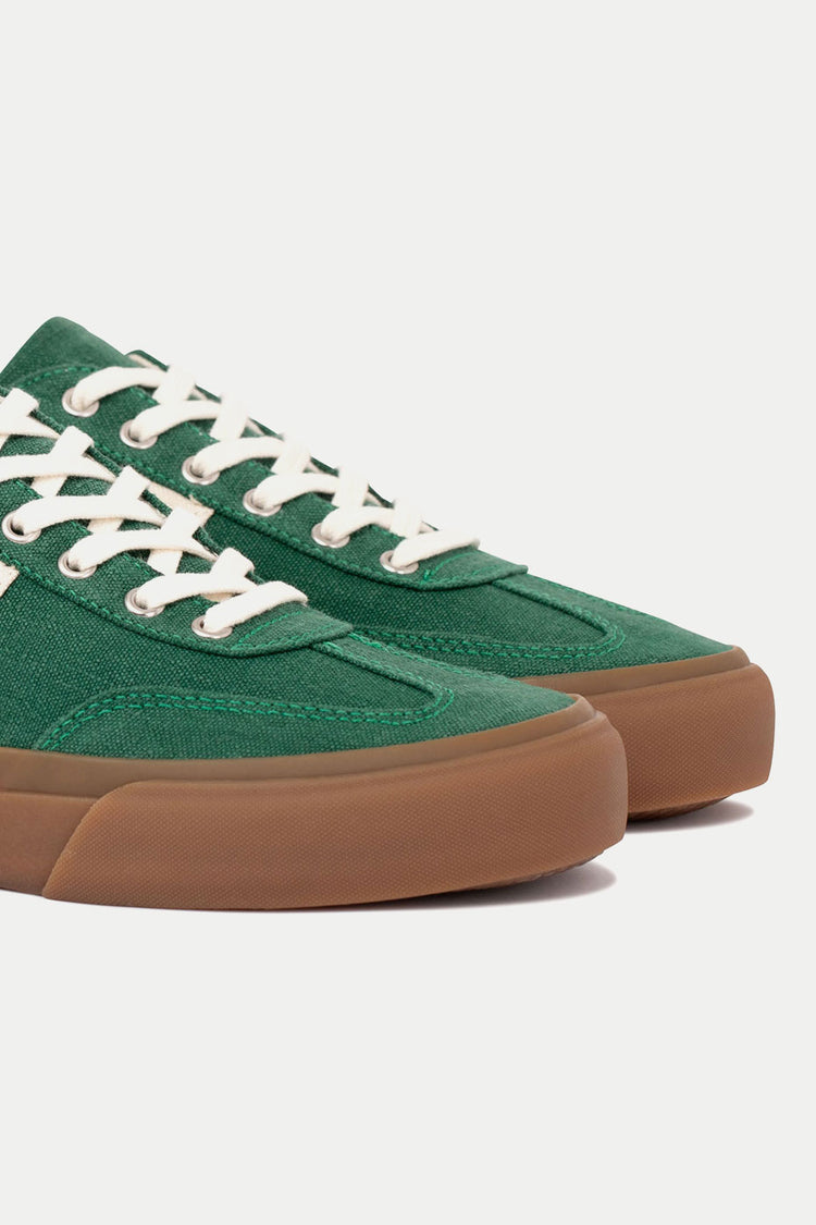 Collective Canvas Sage Ecru Veld Hemp Trainers Mens