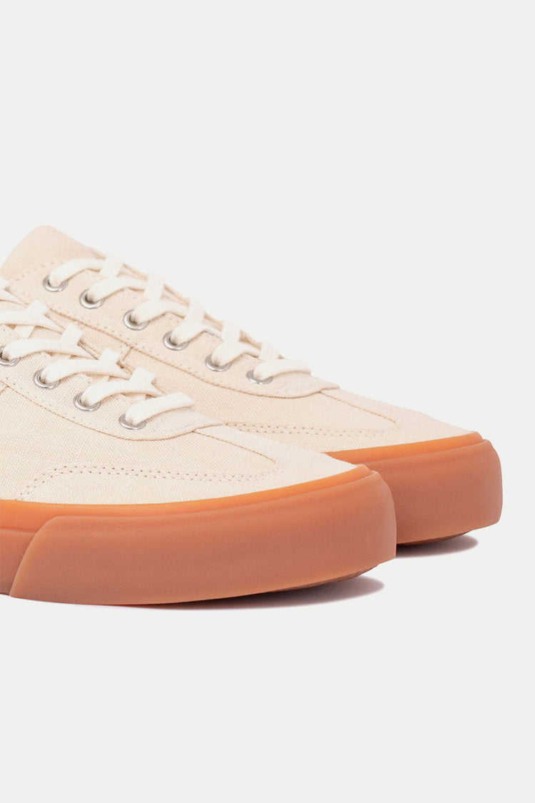 Collective Canvas Ecru Sage Veld Hemp Trainers Mens