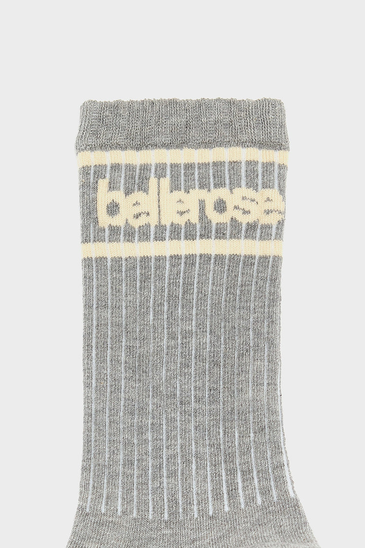 Bellerose Heather Grey Vrel Crew Socks