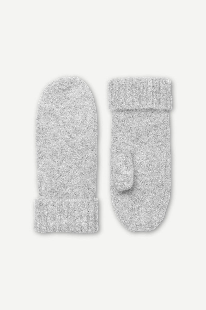 Samsøe Samsøe Light Grey Melange Sajeanne Mitten