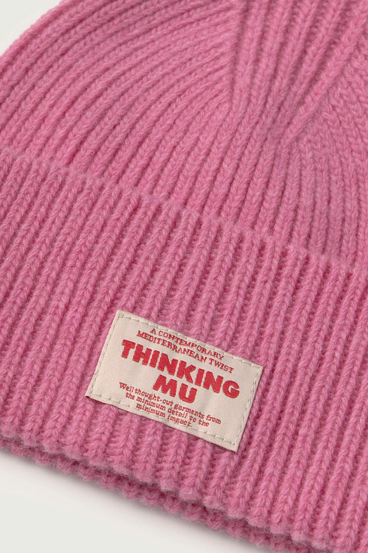 Thinking Mu Pink Amor Beanie