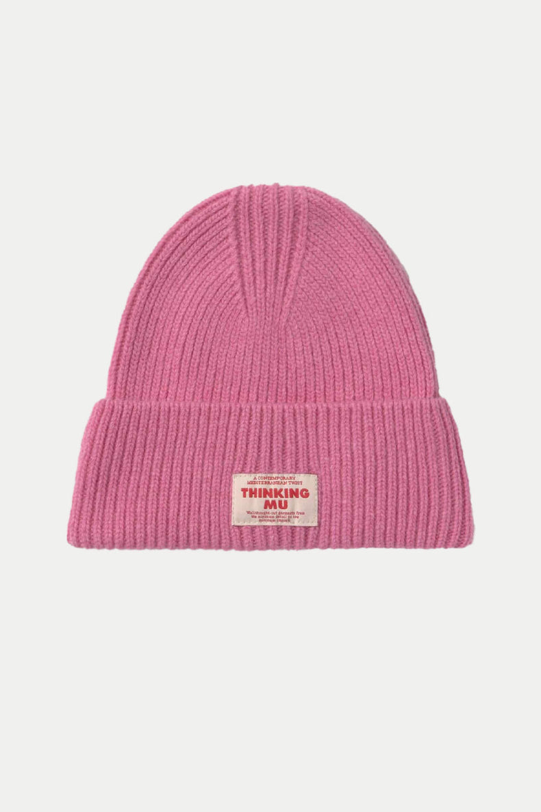Thinking Mu Pink Amor Beanie