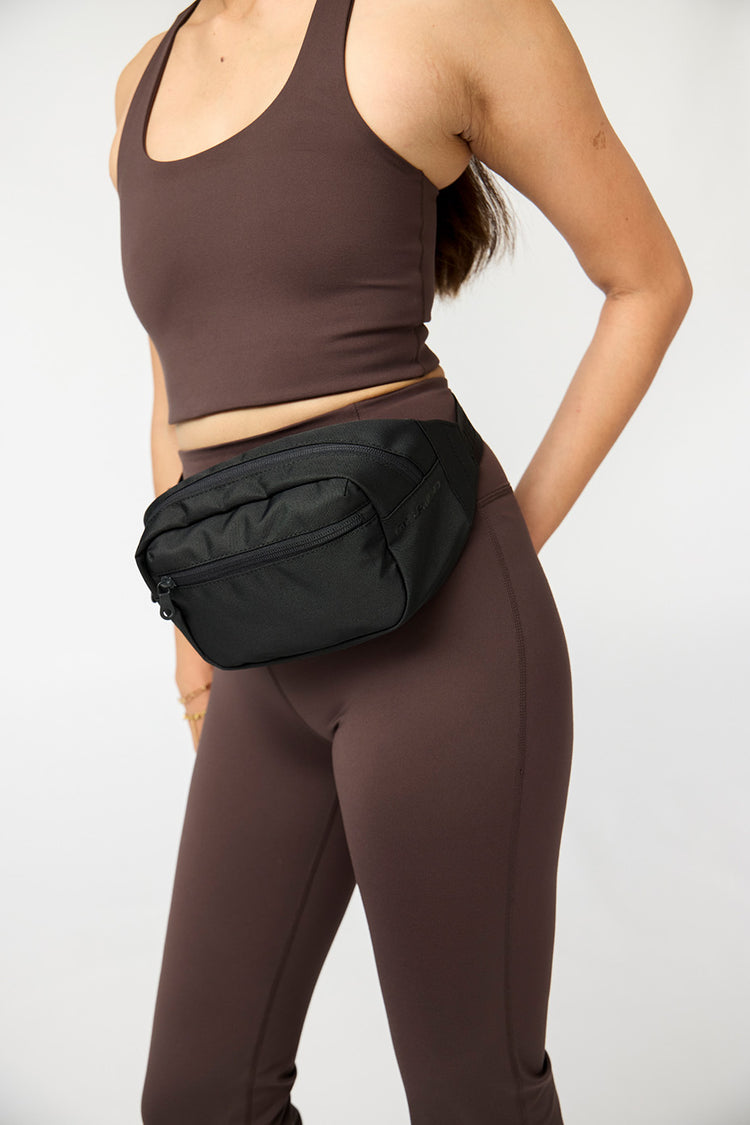 Girlfriend Collective Black The Belt Bag