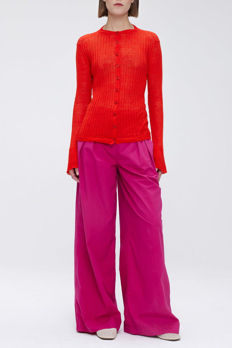 Our Sister Red Keiko Cardigan