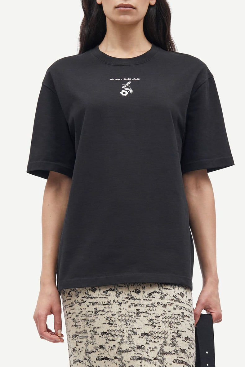 Samsøe Samsøe Black Nature Sanature Tee 11725