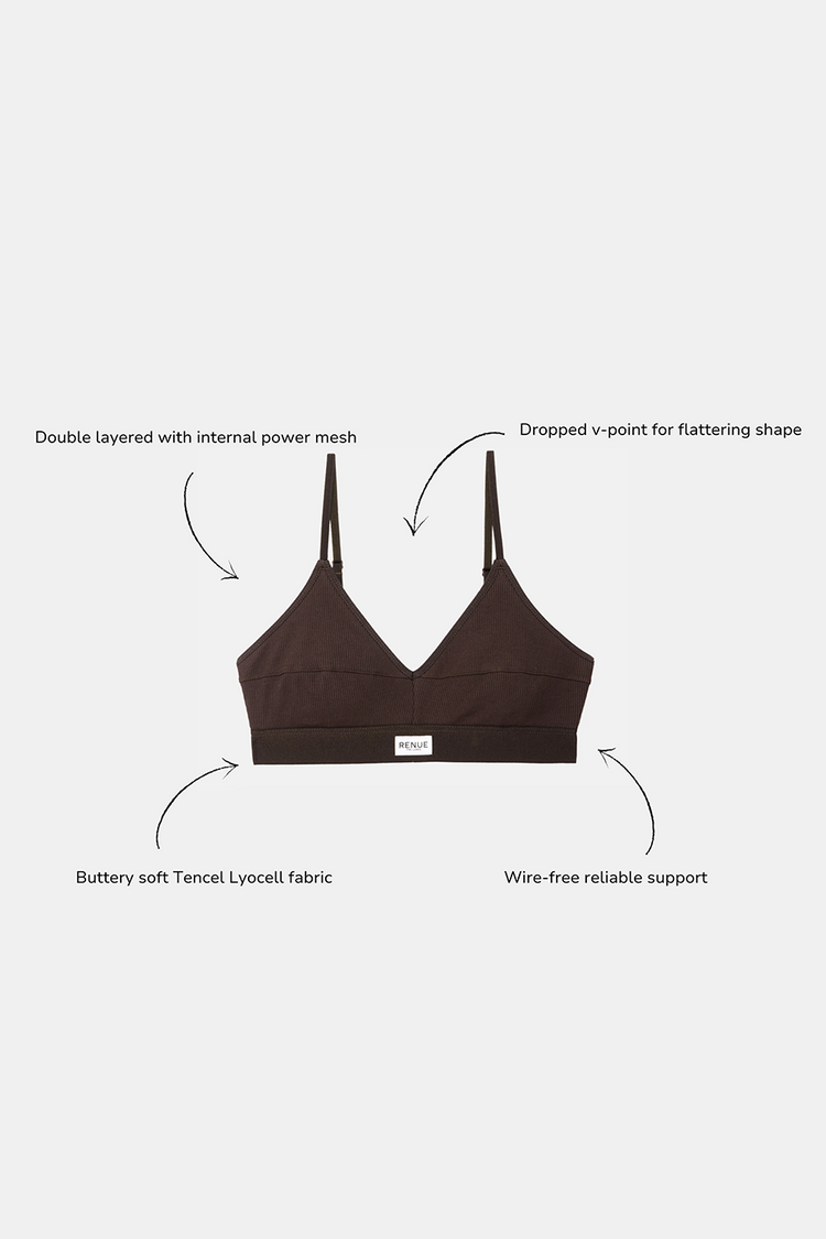 Renue Espresso Soft Cup Bralette