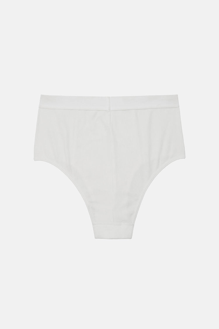 Renue White High Rise Boy Briefs
