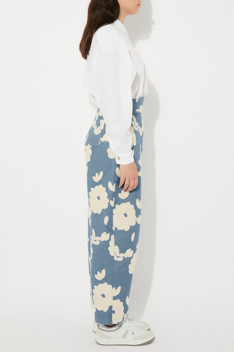 Rita Row Blue Flowers Peony Pants
