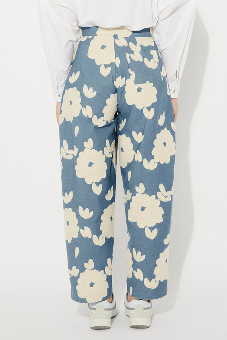 Rita Row Blue Flowers Peony Pants