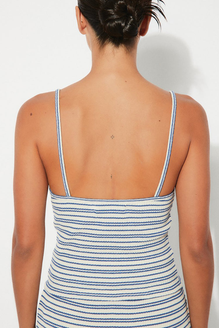 Rita Row Blue Stripes Ripe Top
