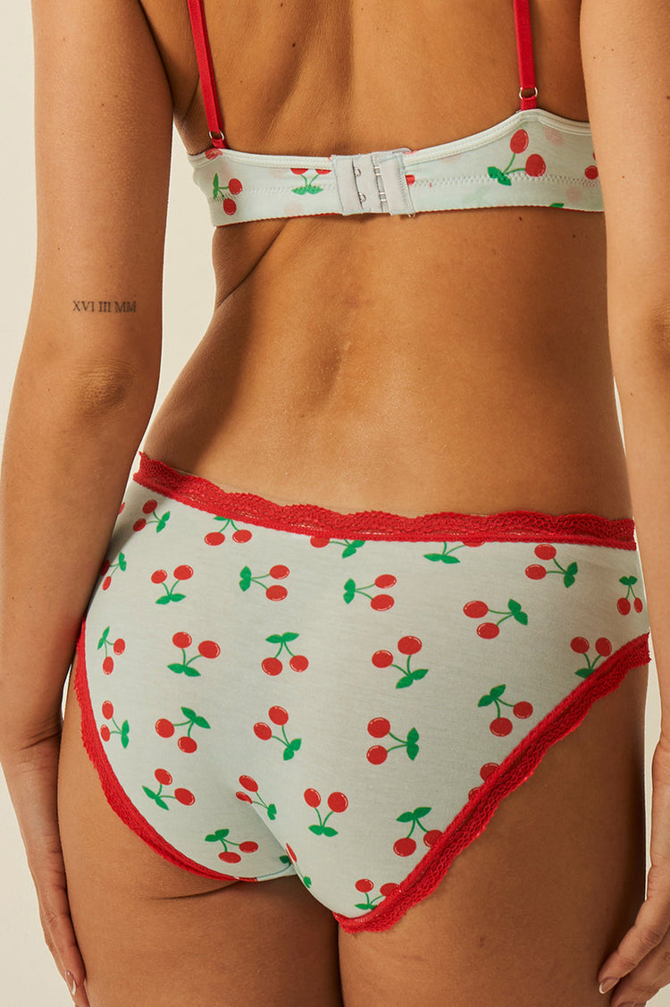 Stripe & Stare Blue Cherryade Knicker