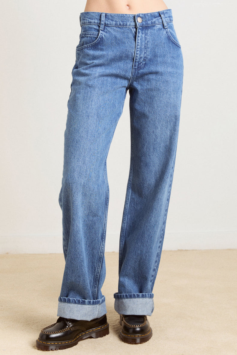 Damson Madder Blue Denim Sylvie Jeans