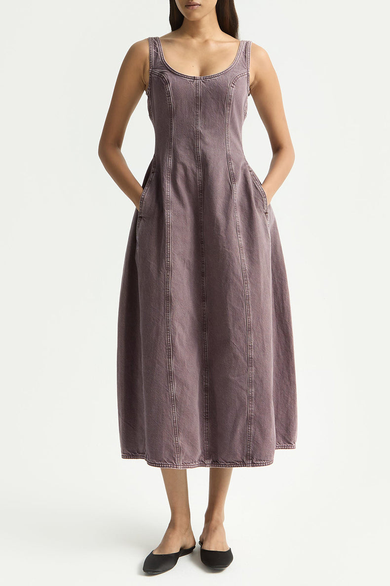 Dala Sparrow Cocoon Bustier Dress