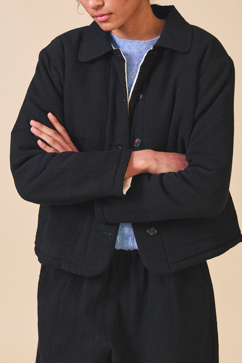 Sideline Black Molly Jacket