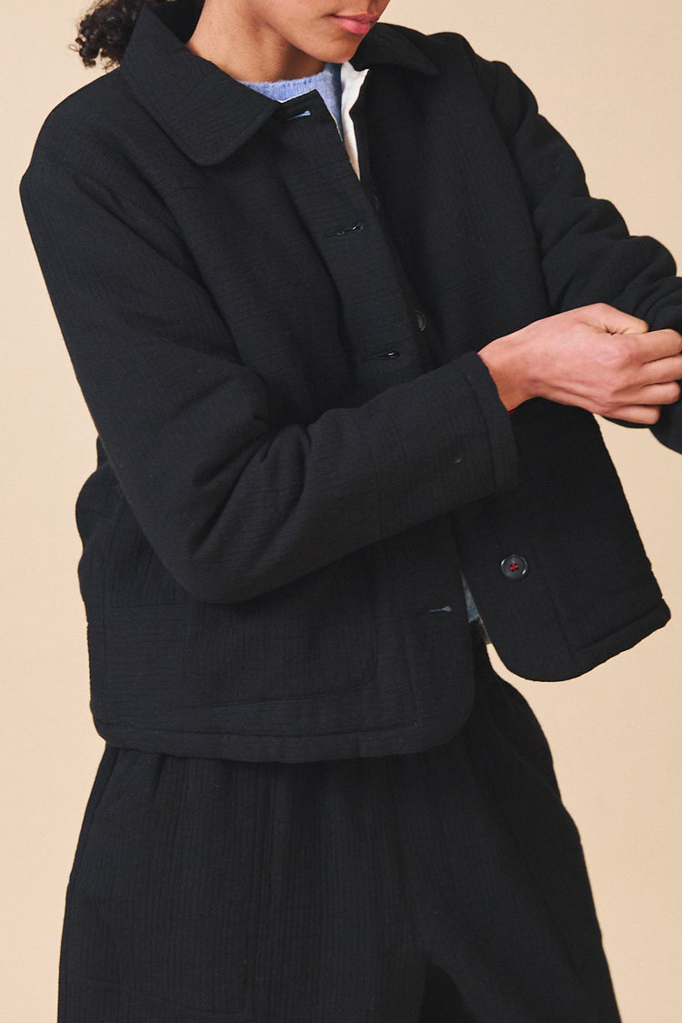 Sideline Black Molly Jacket