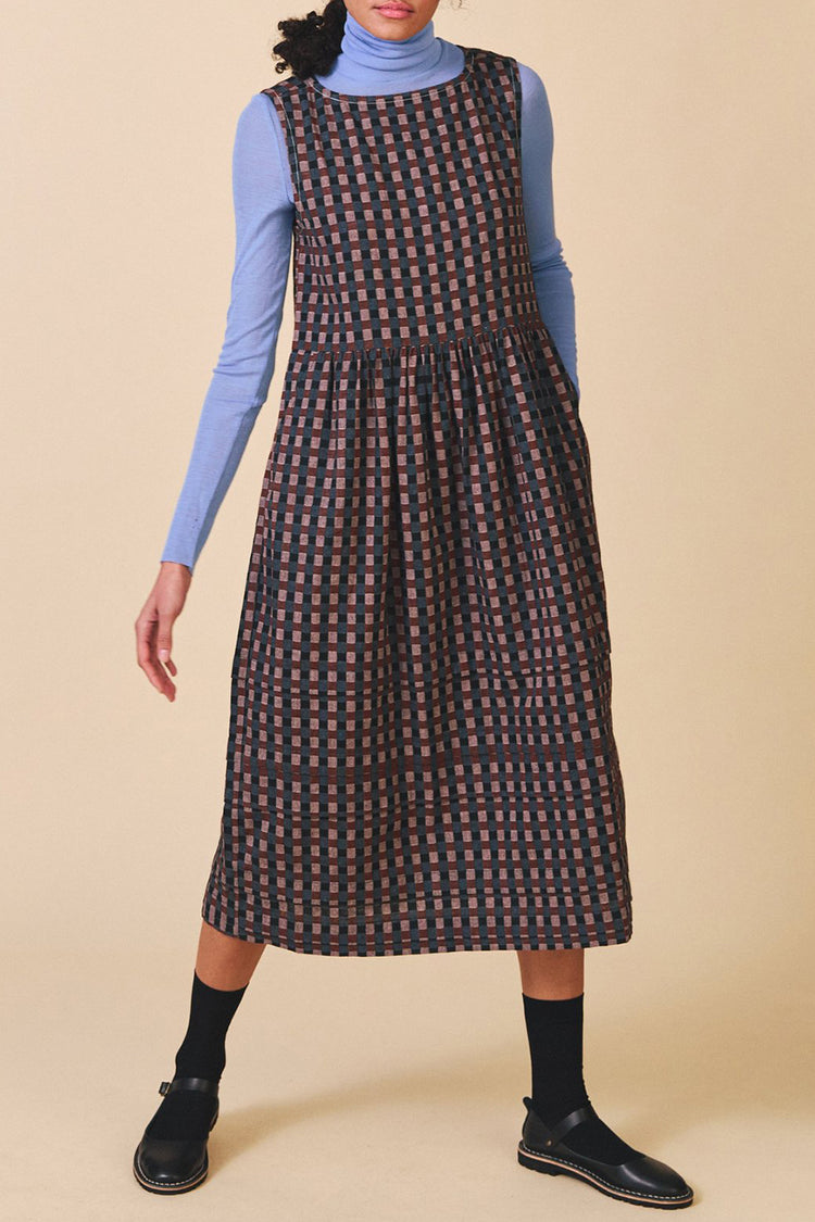 Sideline Check Pattern Robbie Dress