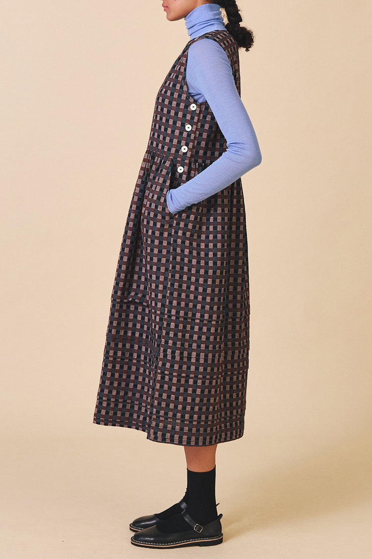 Sideline Check Pattern Robbie Dress