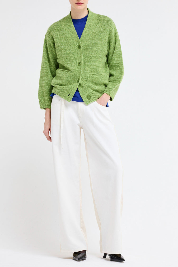 Our Sister Green The Dolphin Cardigan