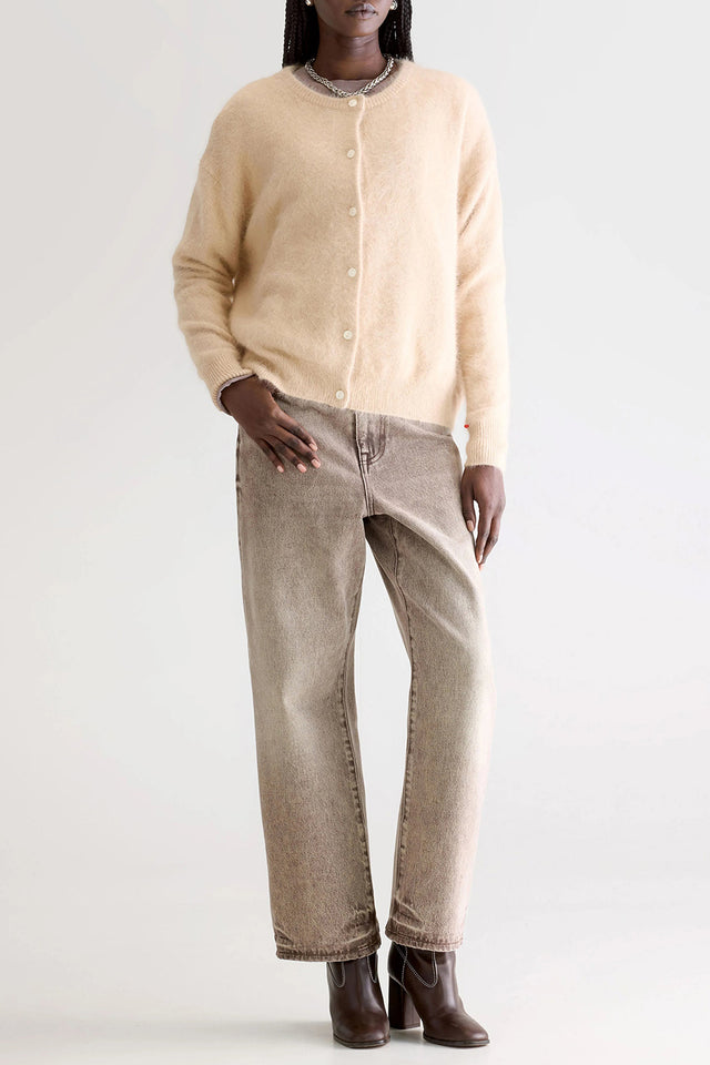 Bellerose Ivory Dathan Angora-Blend Cardigan