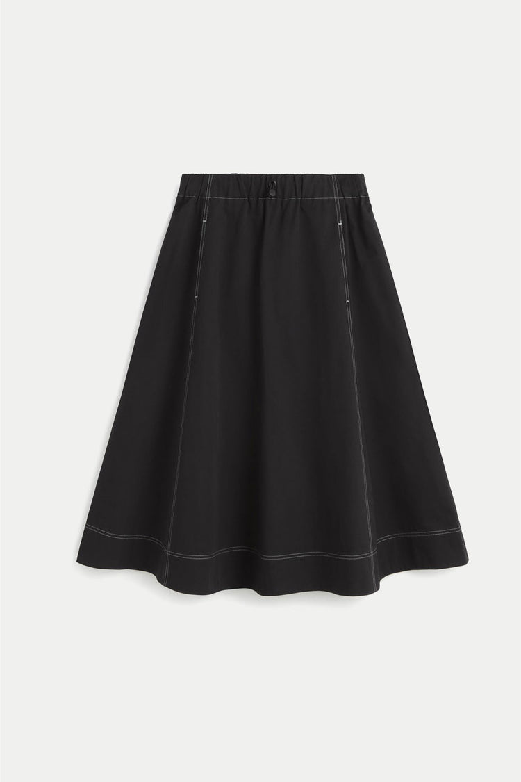 Thinking Mu Black Olatz Skirt
