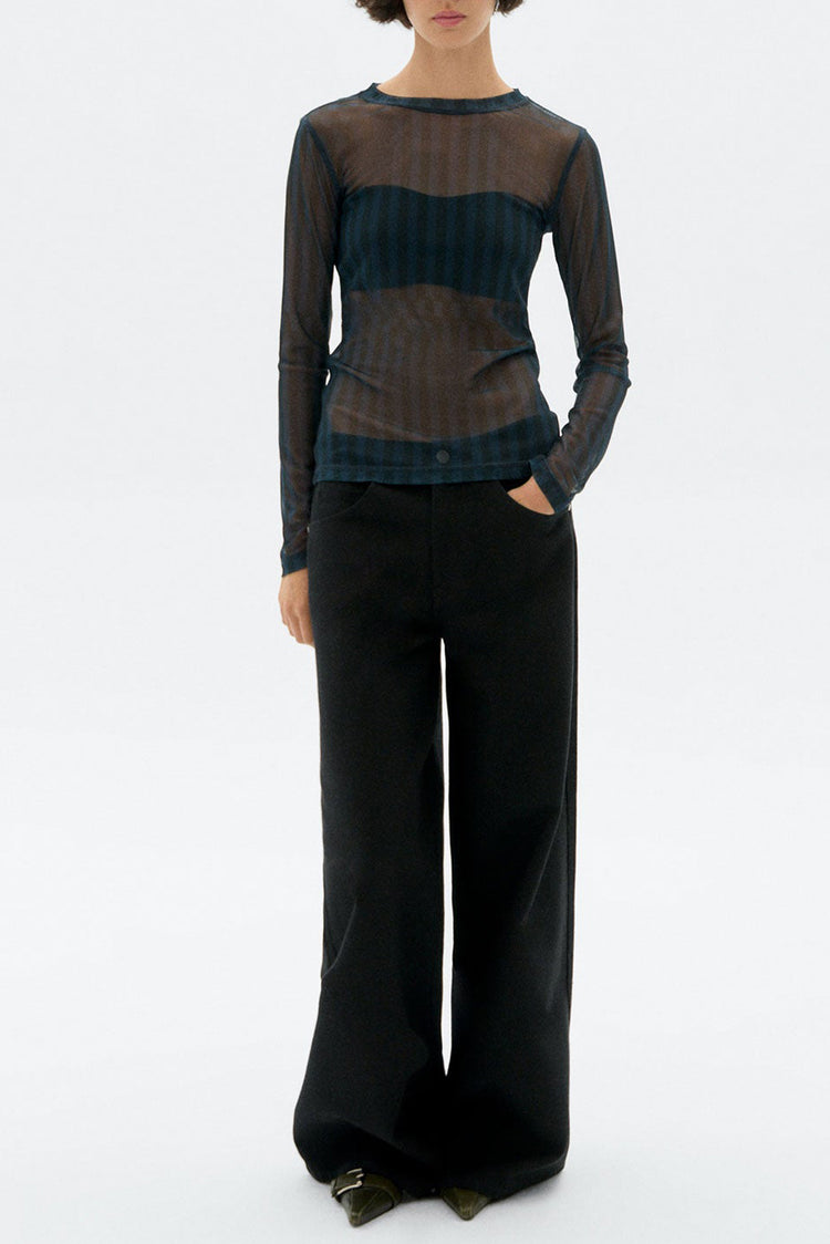 Thinking Mu Blue Esqué Tere Top