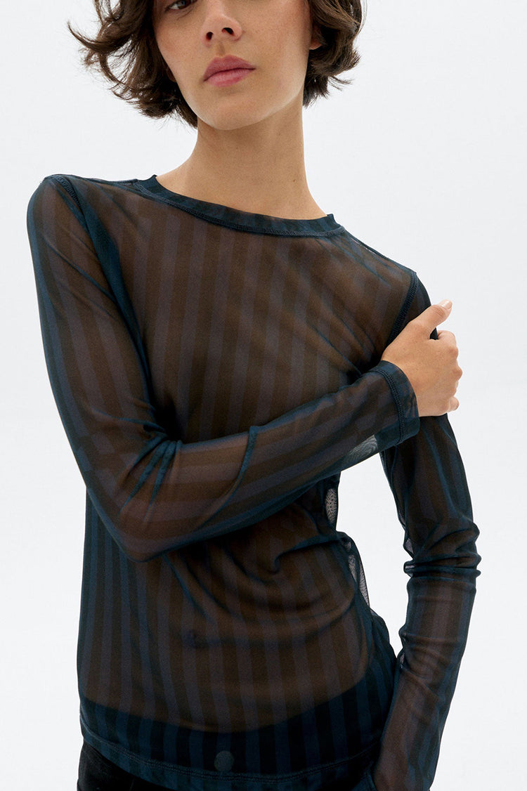 Thinking Mu Blue Esqué Tere Top