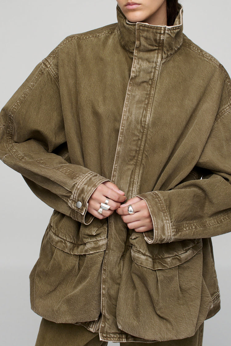 Dala Dark Olive Mountain Jacket